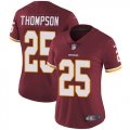 Wholesale Cheap Nike Redskins #25 Chris Thompson Burgundy Red Team Color Women's Stitched NFL Vapor Untouchable Limited Jersey