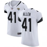 Wholesale Cheap Nike Jaguars #41 Josh Allen White Men's Stitched NFL Vapor Untouchable Elite Jersey
