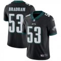 Wholesale Cheap Nike Eagles #53 Nigel Bradham Black Alternate Men's Stitched NFL Vapor Untouchable Limited Jersey