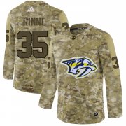Wholesale Cheap Adidas Predators #35 Pekka Rinne Camo Authentic Stitched NHL Jersey