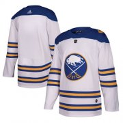 Wholesale Cheap Adidas Sabres Blank White Authentic 2018 Winter Classic Stitched NHL Jersey
