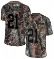 Wholesale Cheap Nike Falcons #21 Deion Sanders Camo Men's Stitched NFL Limited Rush Realtree Jersey