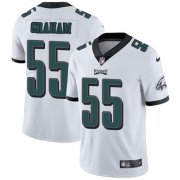 Wholesale Cheap Nike Eagles #55 Brandon Graham White Youth Stitched NFL Vapor Untouchable Limited Jersey
