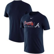 Wholesale Cheap Atlanta Braves Nike MLB Practice T-Shirt Navy