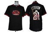 Wholesale Cheap Nike Cardinals #21 Patrick Peterson Black Men's NFL Game All Star Fashion Jersey