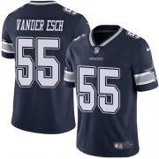 Wholesale Cheap Nike Cowboys #55 Leighton Vander Esch Navy Blue Team Color Men's Stitched NFL Vapor Untouchable Limited Jersey