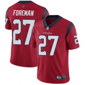 Wholesale Cheap Nike Texans #27 D\'Onta Foreman Red Alternate Youth Stitched NFL Vapor Untouchable Limited Jersey