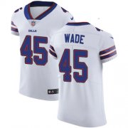 Wholesale Cheap Nike Bills #45 Christian Wade White Men's Stitched NFL Vapor Untouchable Elite Jersey