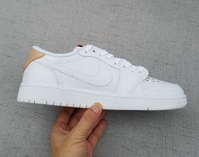 Wholesale Cheap Premium Air Jordan 1 Low OG Shoes White