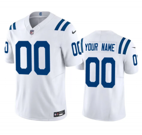 Wholesale Cheap Men\'s Indianapolis Colts Active Player Custom White 2023 F.U.S.E Vapor Untouchable Stitched Football Jersey