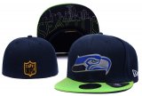 Wholesale Cheap Seattle Seahawks fitted hats 01