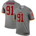 Wholesale Cheap Washington Redskins #91 Ryan Kerrigan Nike Inverted Legend Jersey Gray