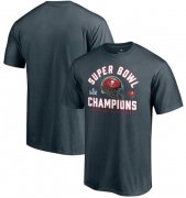 Wholesale Cheap Men's Tampa Bay Buccaneers Fanatics Branded Charcoal Super Bowl LV Champions Big & Tall Lateral Pass T-Shirt