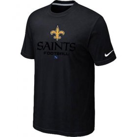 Wholesale Cheap Nike New Orleans Saints Big & Tall Critical Victory NFL T-Shirt Black