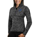 Wholesale Cheap St. Louis Charcoals Antigua Women's Fortune 1/2-Zip Pullover Sweater Charcoal