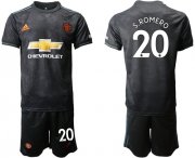 Wholesale Cheap Manchester United #20 S.Romero Third Soccer Club Jersey