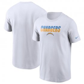 Wholesale Cheap Los Angeles Chargers Nike Split T-Shirt White
