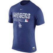 Wholesale Cheap Los Angeles Dodgers Nike 2016 AC Legend Team Issue 1.6 T-Shirt Royal