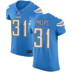 Wholesale Cheap Nike Chargers #31 Adrian Phillips Electric Blue Alternate Men\'s Stitched NFL Vapor Untouchable Elite Jersey