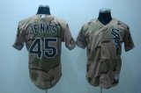 Wholesale Cheap White Sox #45 Bobby Jenks Stitched Camouflage MLB Jersey
