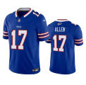 Wholesale Cheap Men's Buffalo Bills #17 Josh Allen Blue 2023 F.U.S.E. Vapor Untouchable Limited Stitched Jersey