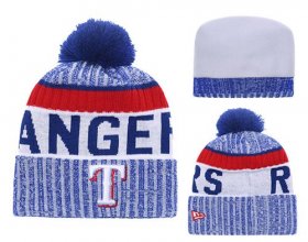 Wholesale Cheap MLB Texas Rangers Logo Stitched Knit Beanies 001