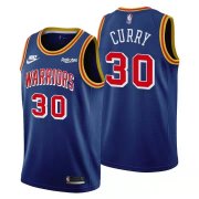 New 2021 Nike Golden State Warriors #30 Stephen Curry Blue jersey
