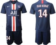 Wholesale Cheap Paris Saint-Germain #14 Juan Bernat Home Soccer Club Jersey