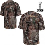 Wholesale Cheap Steelers #7 Ben Roethlisberger Camouflage Realtree Super Bowl XLV Stitched NFL Jersey