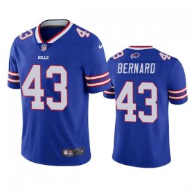 Wholesale Cheap Men\'s Buffalo Bills #43 Terrel Bernard Blue Vapor Untouchable Limited Stitched Jersey