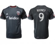 Wholesale Cheap D.C. United #9 Rooney Home Soccer Club Jersey