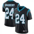 Wholesale Cheap Nike Panthers #24 James Bradberry Black Team Color Men's Stitched NFL Vapor Untouchable Limited Jersey