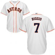 Wholesale Cheap Astros #7 Craig Biggio White Cool Base Stitched Youth MLB Jersey