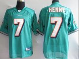 Wholesale Cheap Dolphins #7 Chad Henne Green Stitched NFL Jersey