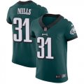 Wholesale Cheap Nike Eagles #31 Jalen Mills Midnight Green Team Color Men's Stitched NFL Vapor Untouchable Elite Jersey