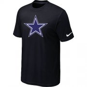 Wholesale Cheap Nike Dallas Cowboys Sideline Legend Authentic Logo Dri-FIT NFL T-Shirt Black