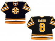 Wholesale Cheap Boston Bruins #8 PETER McNAB 1978 CCM Vintage Throwback Away NHL Hockey Jersey