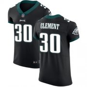 Wholesale Cheap Nike Eagles #30 Corey Clement Black Alternate Men's Stitched NFL Vapor Untouchable Elite Jersey