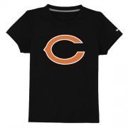 Wholesale Cheap Chicago Bears Sideline Legend Authentic Logo Youth T-Shirt Black