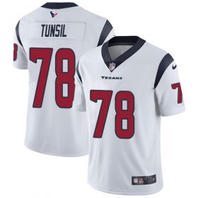 Wholesale Cheap Nike Texans #78 Laremy Tunsil White Men\'s Stitched NFL Vapor Untouchable Limited Jersey
