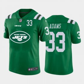Wholesale Cheap New York Jets #33 Jamal Adams Green Men\'s Nike Big Team Logo Player Vapor Limited NFL Jersey
