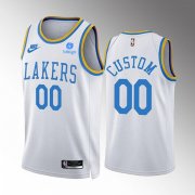 Wholesale Cheap Men's Los Angeles Lakers Customized 2022-23 White Classic Edition Stitched Basketball Jersey