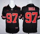 Wholesale Cheap Men's Ohio State Buckeyes #97 Joey Bosa Black 2015 College Football Nike Limited Jersey
