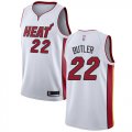 Wholesale Cheap Heat #22 Jimmy Butler White Basketball Swingman Association Edition Jersey