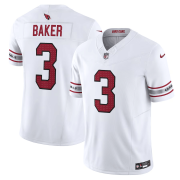 Wholesale Cheap Men's Arizona Cardinals #3 Budda Baker White Vapor Untouchable F.U.S.E. Limited Stitched Football Jersey