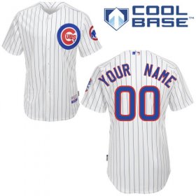 Wholesale Cheap Cubs Personalized Authentic White MLB Jersey (S-3XL)