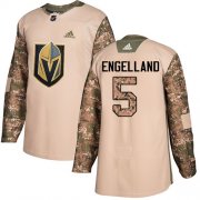 Wholesale Cheap Adidas Golden Knights #5 Deryk Engelland Camo Authentic 2017 Veterans Day Stitched NHL Jersey