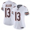 Cheap Women's Chicago Bears #13 Keenan Allen White 2024 Vapor Football Stitched Jersey(Run Small)