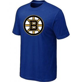 Wholesale Cheap Boston Bruins Big & Tall Logo Blue NHL T-Shirt