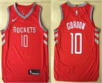Wholesale Cheap Men's Houston Rockets #10 Eric Gordon New Red 2017-2018 Nike Authentic Printed NBA Jersey